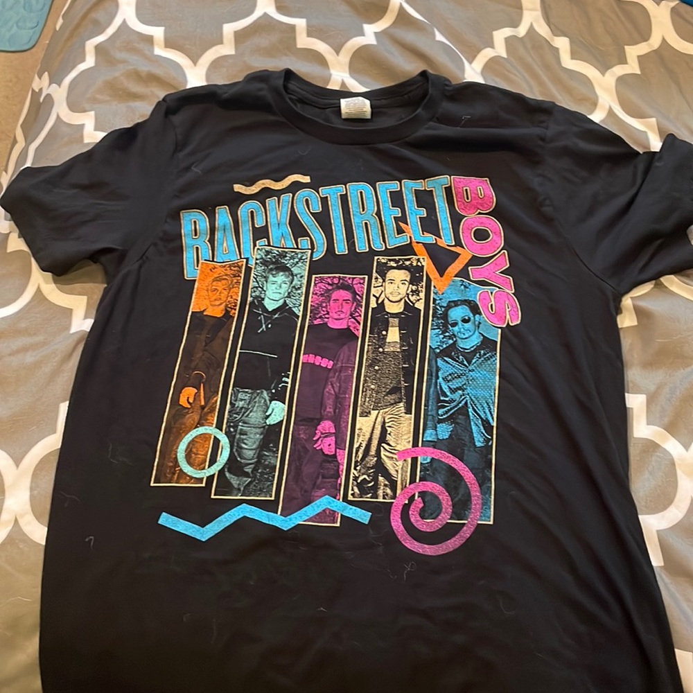 Backstreet Boys BSB black t-shirt